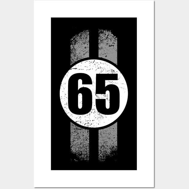 Racing Strip-age-birth year-1965 Wall Art by WickedNiceTees